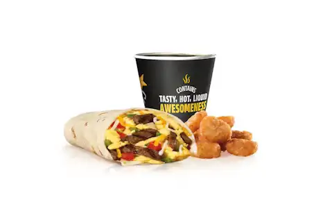 Steak & Egg Burrito Combo
